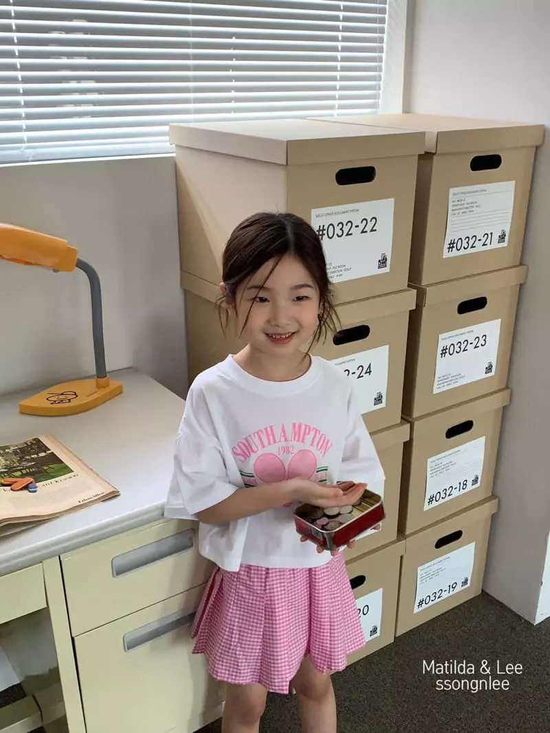 Matilda & Lee - Korean Children Fashion - #magicofchildhood - 1982 Tennis Skirt Top Bottom Set - 3