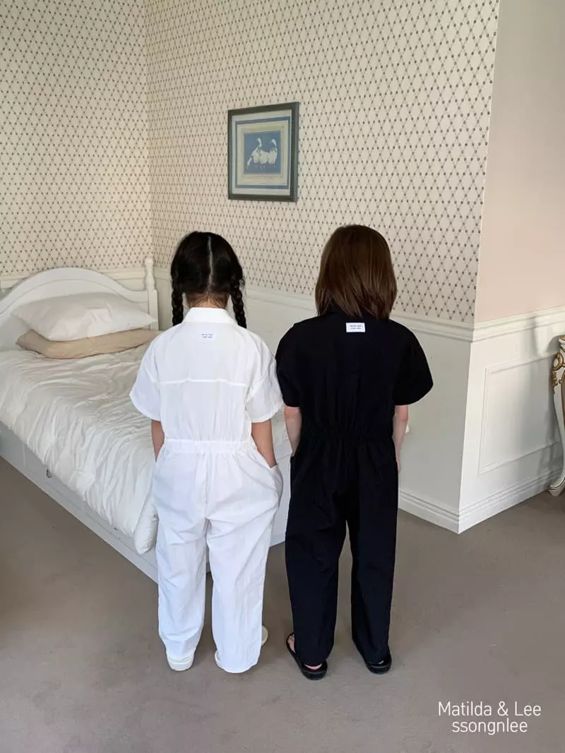 Matilda & Lee - Korean Children Fashion - #magicofchildhood - Label Jumpsuit - 8