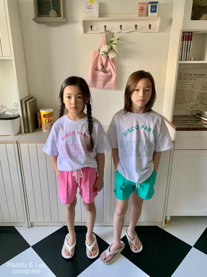 Matilda & Lee - Korean Children Fashion - #magicofchildhood - Disco Top Bottom Set - 2