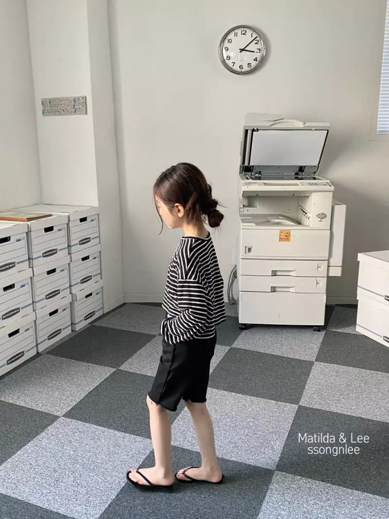 Matilda & Lee - Korean Children Fashion - #minifashionista - Label Shorts - 10