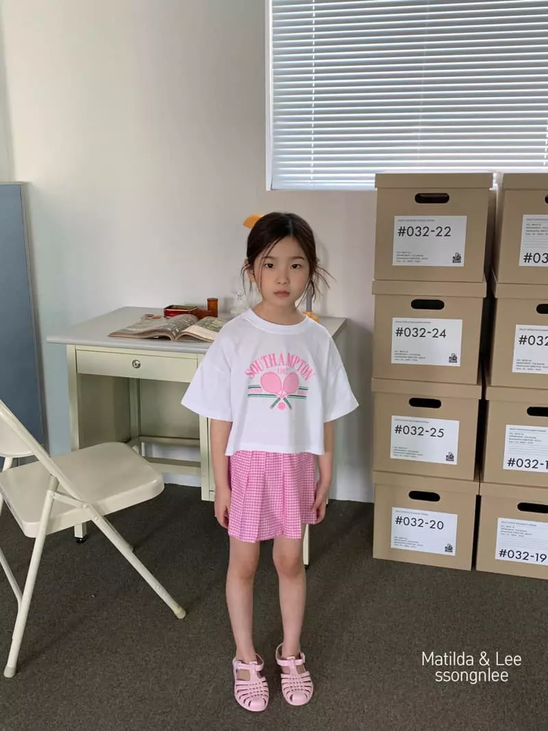 Matilda & Lee - Korean Children Fashion - #magicofchildhood - 1982 Tennis Skirt Top Bottom Set - 4