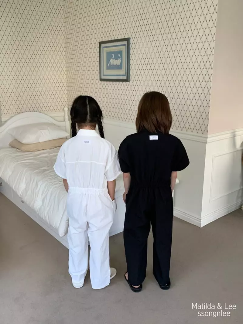Matilda & Lee - Korean Children Fashion - #minifashionista - Label Jumpsuit - 9