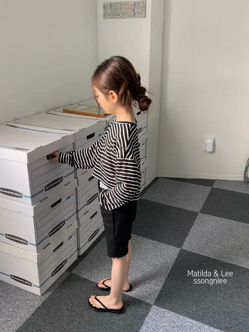 Matilda & Lee - Korean Children Fashion - #prettylittlegirls - Label Shorts - 11