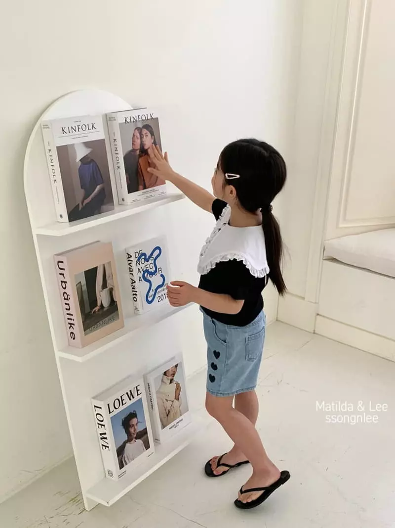 Matilda & Lee - Korean Children Fashion - #prettylittlegirls - Heart Jeans - 10
