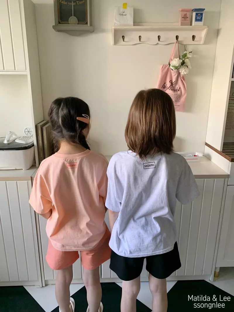 Matilda & Lee - Korean Children Fashion - #prettylittlegirls - Two Tone Trianglee Stripes Top Bottom Set - 8