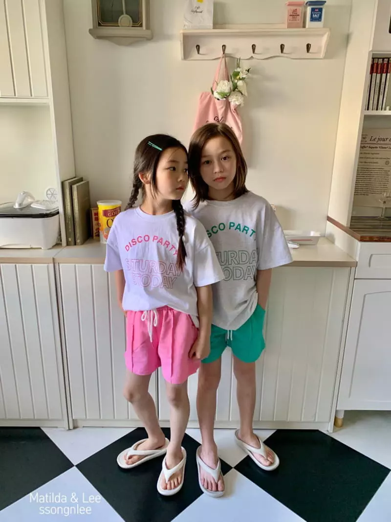 Matilda & Lee - Korean Children Fashion - #minifashionista - Disco Top Bottom Set - 4