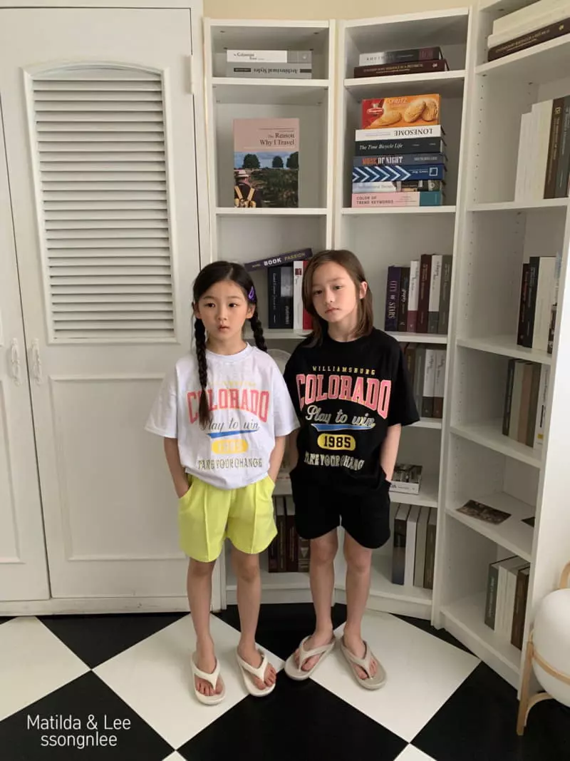 Matilda & Lee - Korean Children Fashion - #prettylittlegirls - Colorado Top Bottom Set - 3