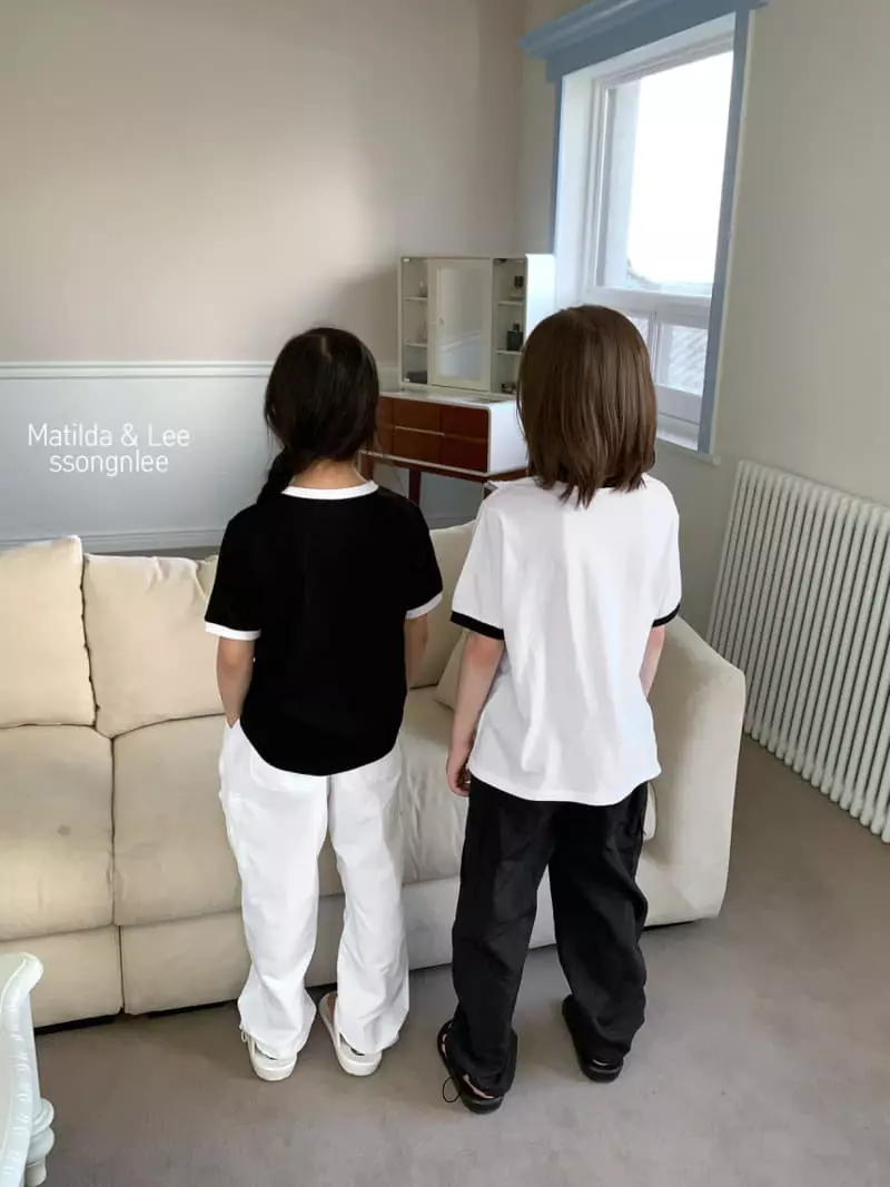 Matilda & Lee - Korean Children Fashion - #prettylittlegirls - Color Label Tee - 12