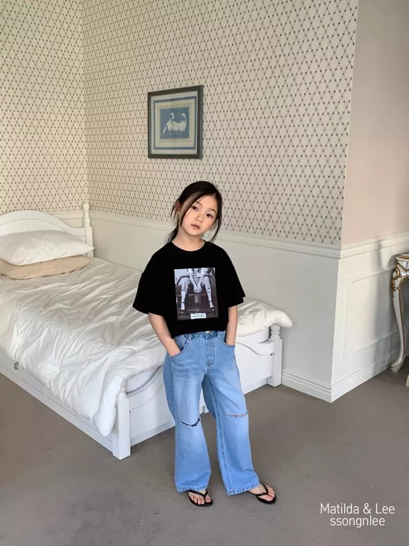 Matilda & Lee - Korean Children Fashion - #prettylittlegirls - Junsa Crop Tee - 3