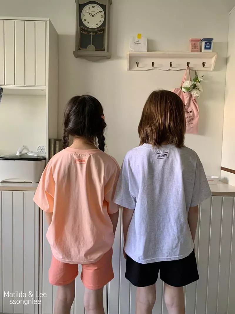 Matilda & Lee - Korean Children Fashion - #stylishchildhood - Two Tone Trianglee Stripes Top Bottom Set - 11