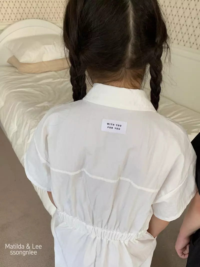 Matilda & Lee - Korean Children Fashion - #todddlerfashion - Label Jumpsuit - 11