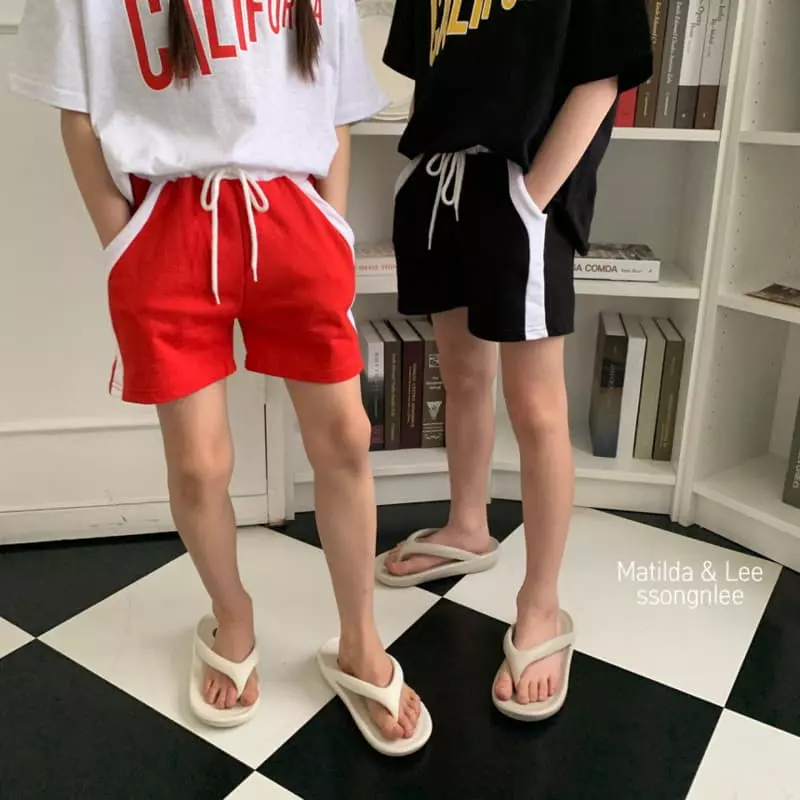 Matilda & Lee - Korean Children Fashion - #todddlerfashion - California Top Bottom Set - 7