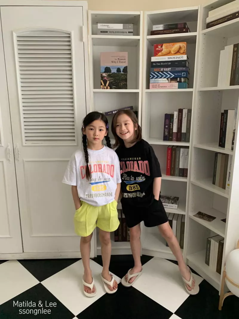 Matilda & Lee - Korean Children Fashion - #prettylittlegirls - Colorado Top Bottom Set - 4