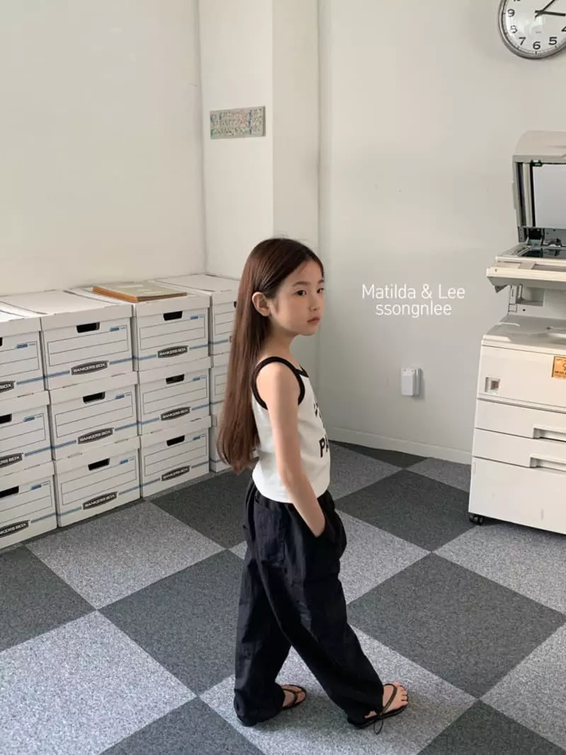 Matilda & Lee - Korean Children Fashion - #todddlerfashion - Ellin Crop Sleeveless - 12