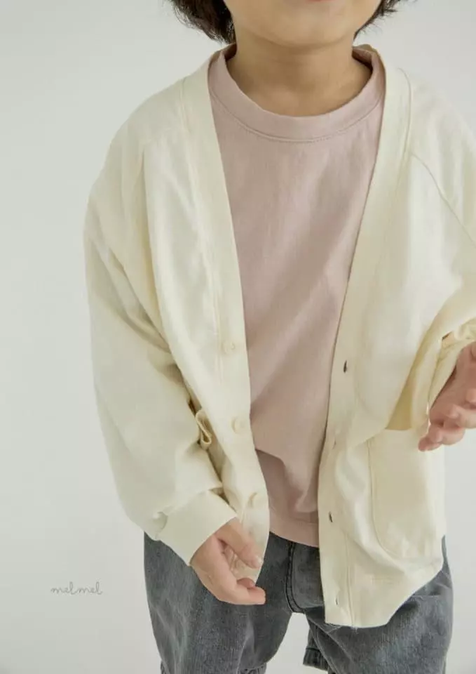 Melmel - Korean Children Fashion - #Kfashion4kids - Single Cardigan - 5
