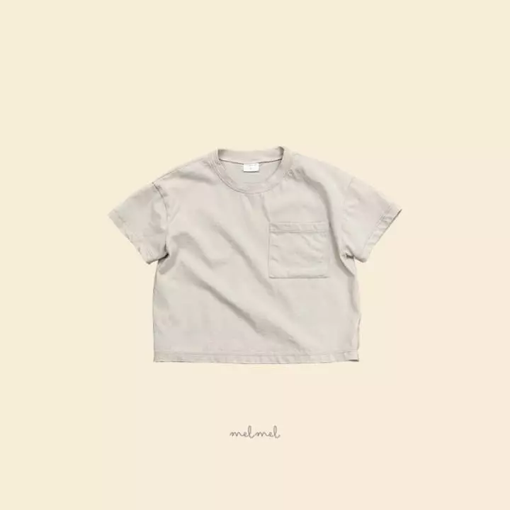 Melmel - Korean Children Fashion - #Kfashion4kids - Pocket Tee - 3