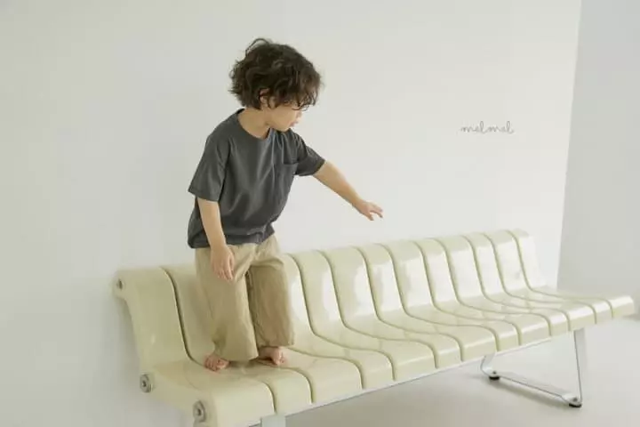 Melmel - Korean Children Fashion - #childofig - Pocket Tee - 9