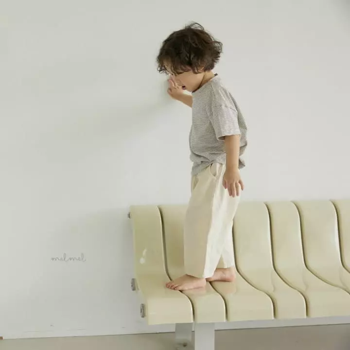 Melmel - Korean Children Fashion - #childofig - Stripes Tee - 5