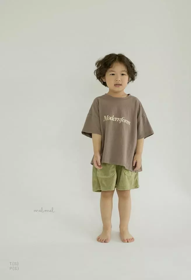 Melmel - Korean Children Fashion - #discoveringself - Terry Shorts - 7