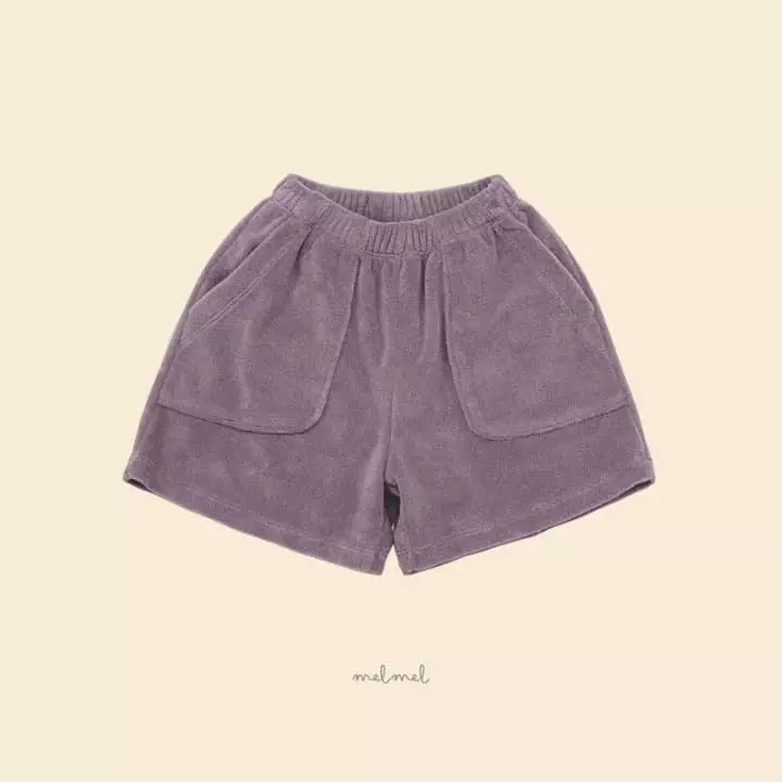 Melmel - Korean Children Fashion - #todddlerfashion - Terry Shorts