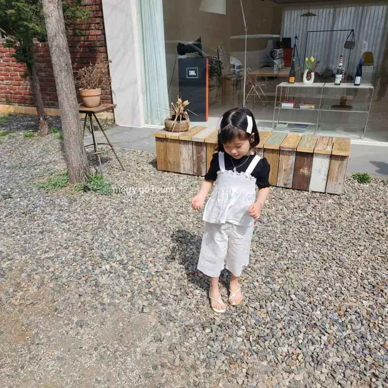 Merry Go Round - Korean Children Fashion - #Kfashion4kids - Masmoc Top Bottom Set - 8