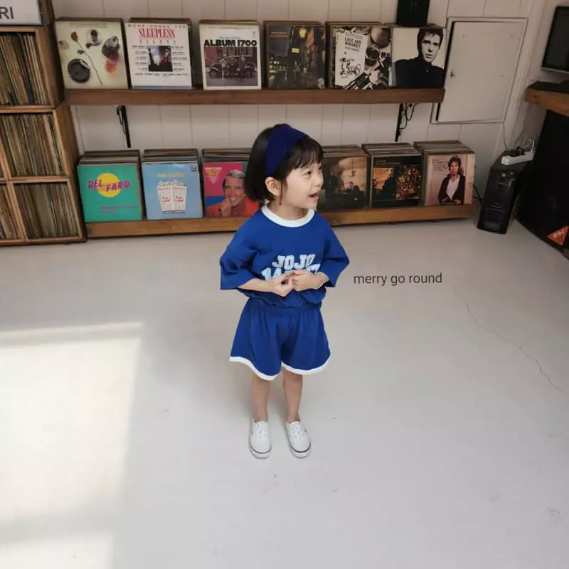 Merry Go Round - Korean Children Fashion - #fashionkids - Jojo Top Bottom Set - 4