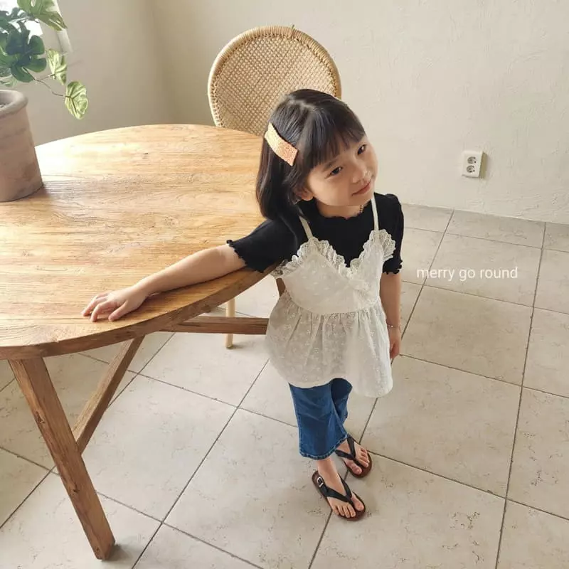 Merry Go Round - Korean Children Fashion - #magicofchildhood - Petti Sleeveless