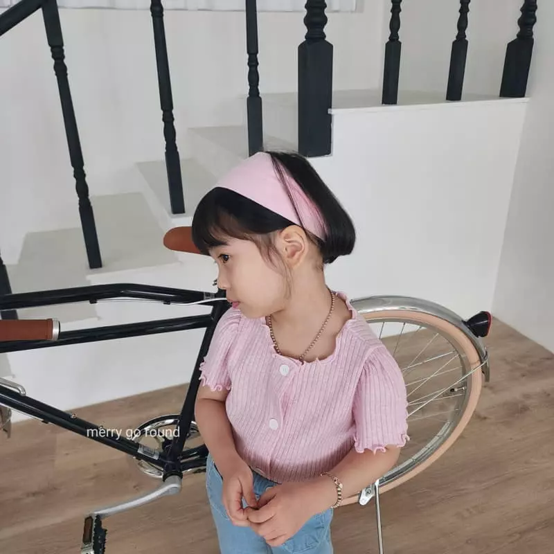 Merry Go Round - Korean Children Fashion - #minifashionista - Rib Cardigan - 9