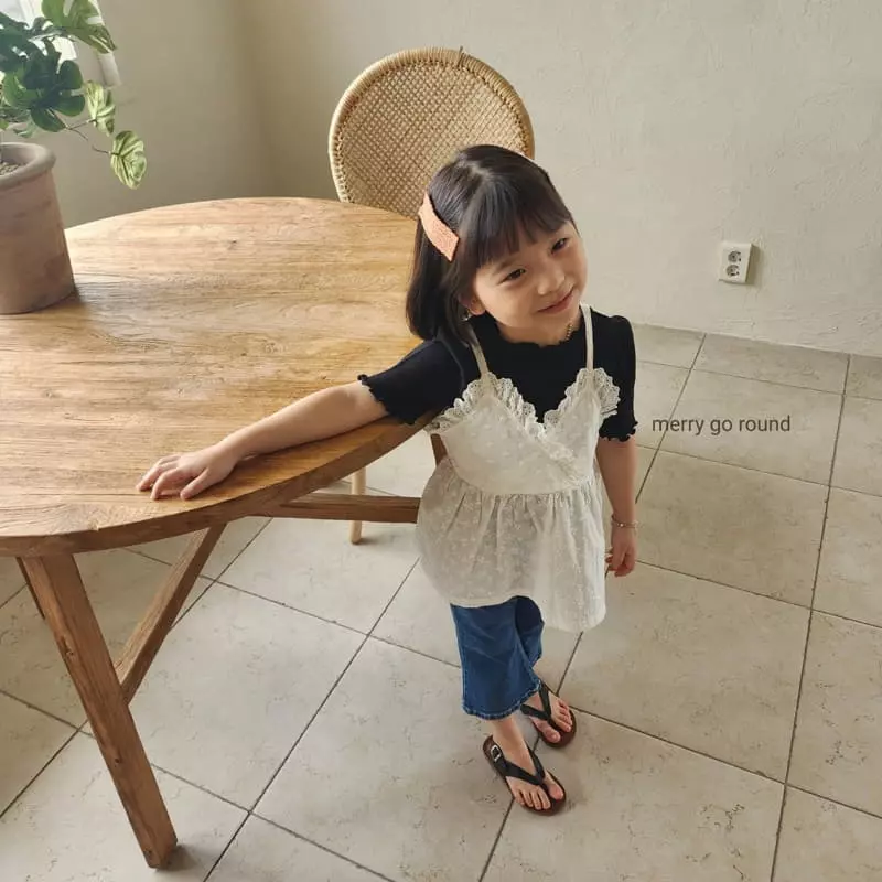 Merry Go Round - Korean Children Fashion - #minifashionista - Petti Sleeveless - 2