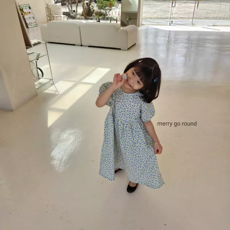 Merry Go Round - Korean Children Fashion - #todddlerfashion - Banding One-piece - 7