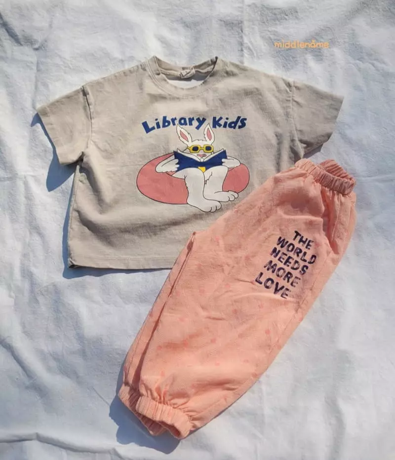 Middle Name - Korean Children Fashion - #kidsshorts - Love Pants - 8