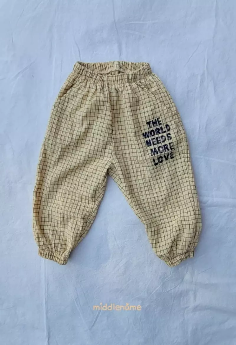 Middle Name - Korean Children Fashion - #kidsstore - Love Pants - 9