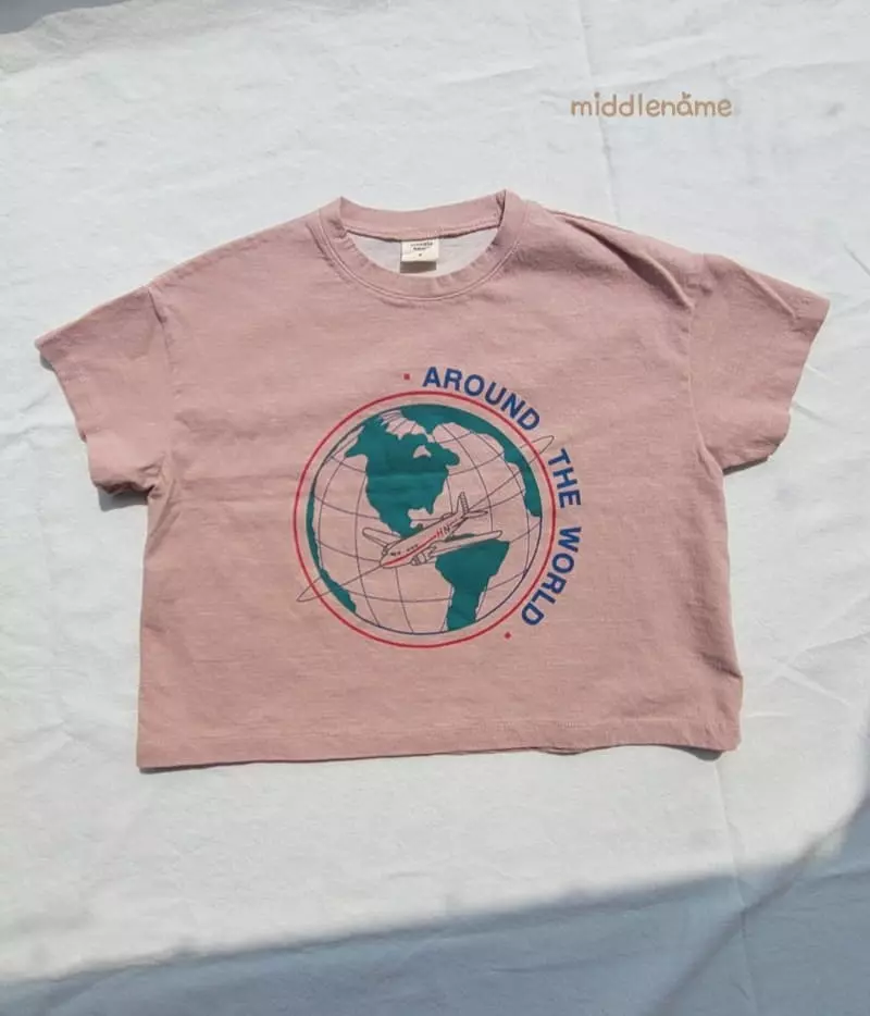 Middle Name - Korean Children Fashion - #kidsstore - Pigment Earth Born Tee