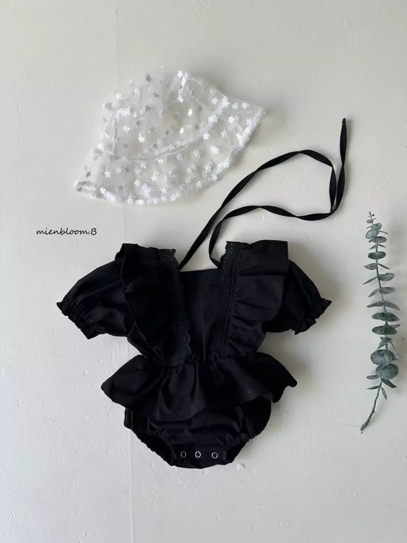 Mienbloom B - Korean Baby Fashion - #babyoninstagram - Mesh Embroidery Hat