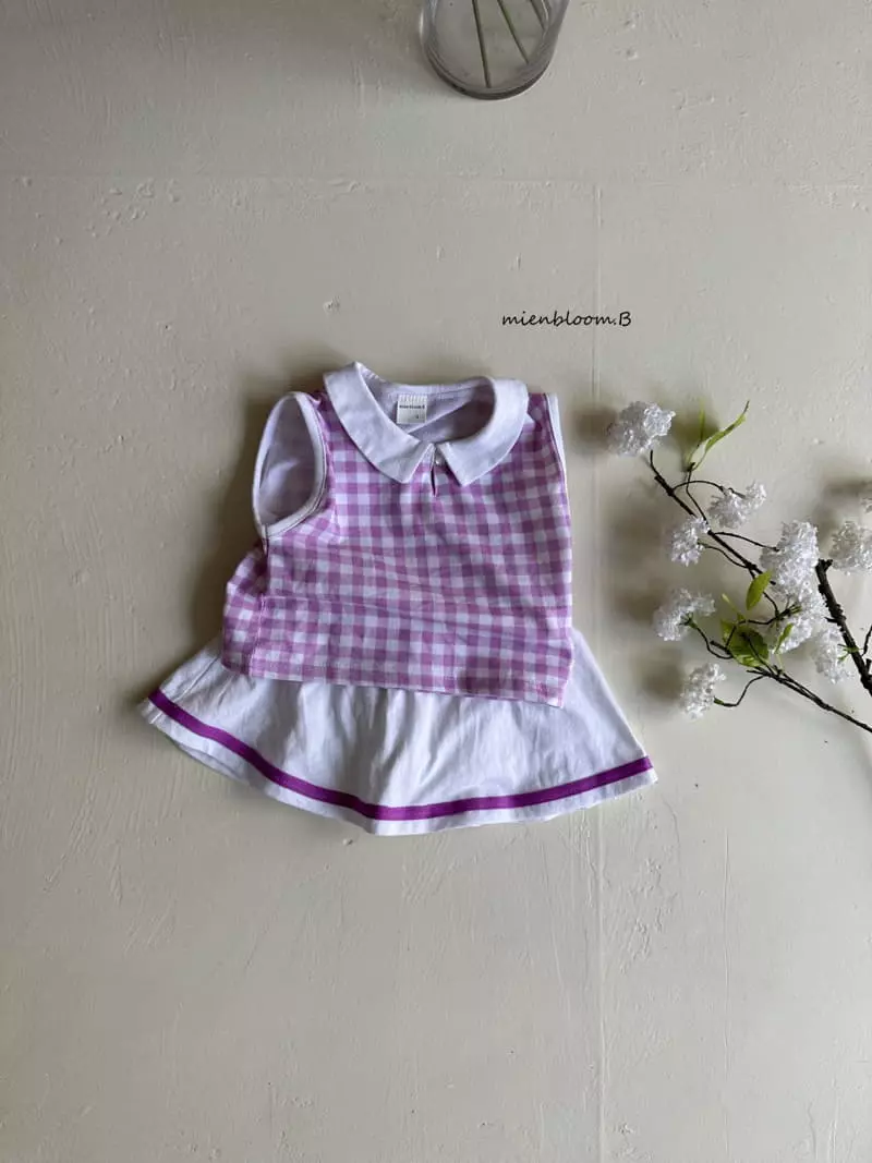 Mienbloom B - Korean Children Fashion - #kidzfashiontrend - Union Top Bottom Set - 4