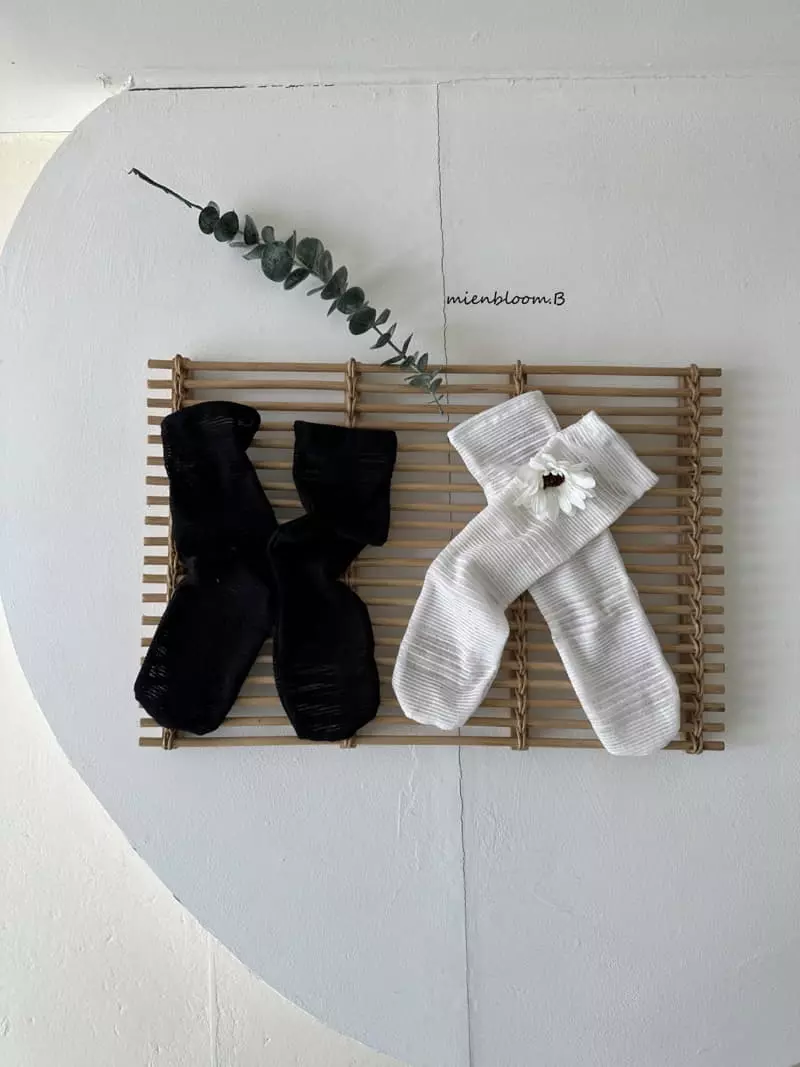 Mienbloom B - Korean Children Fashion - #Kfashion4kids - See Through Socks