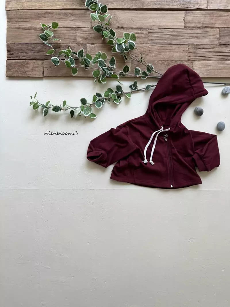 Mienbloom B - Korean Children Fashion - #childofig - Mori Hoody Zip-up - 3