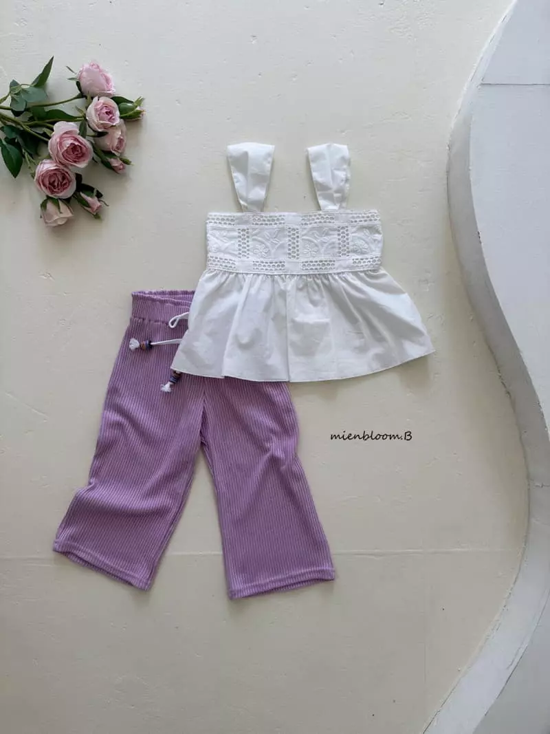 Mienbloom B - Korean Children Fashion - #discoveringself - summer Pants - 4