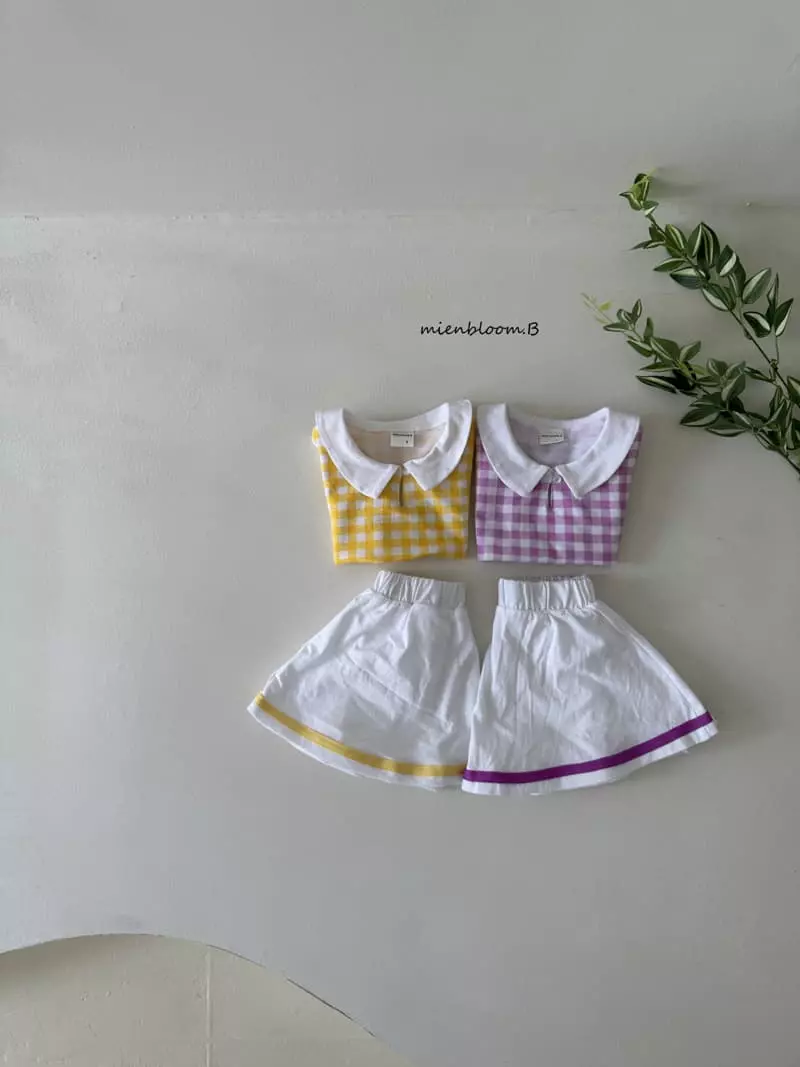 Mienbloom B - Korean Children Fashion - #kidsshorts - Union Top Bottom Set