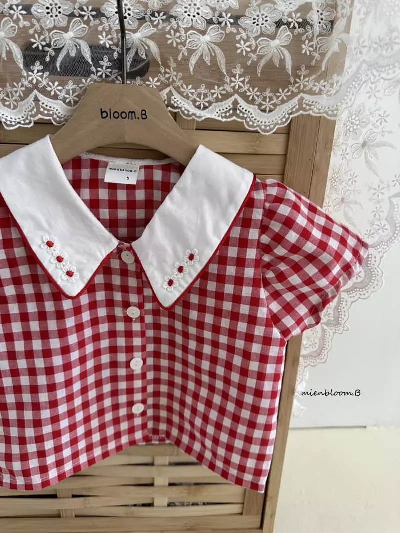 Mienbloom B - Korean Children Fashion - #kidsstore - Flower Blouse - 2