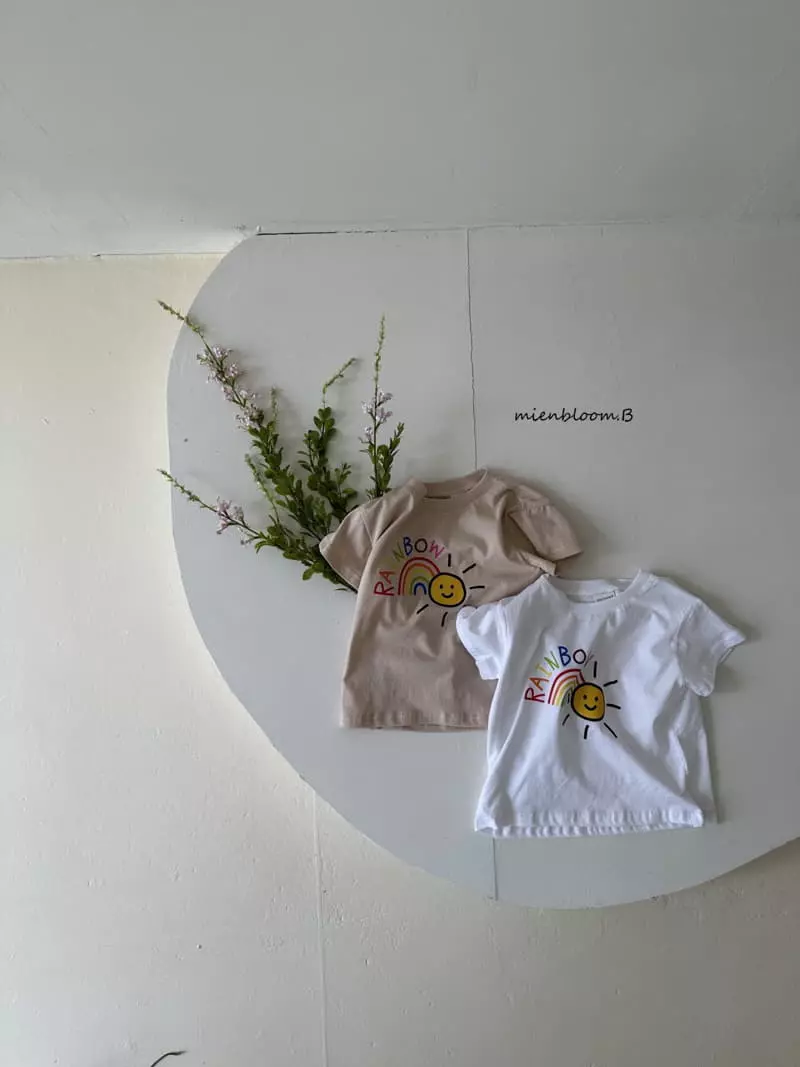 Mienbloom B - Korean Children Fashion - #kidzfashiontrend - Rainbow Tee