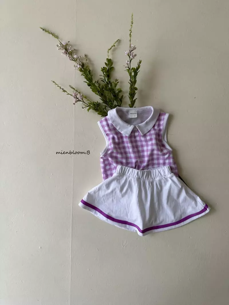 Mienbloom B - Korean Children Fashion - #kidzfashiontrend - Union Top Bottom Set - 3