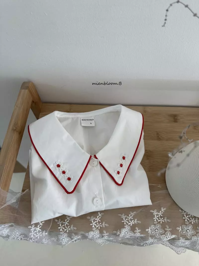 Mienbloom B - Korean Children Fashion - #littlefashionista - Flower Blouse - 5