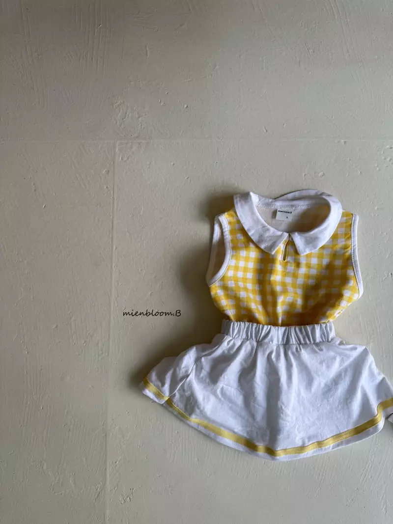 Mienbloom B - Korean Children Fashion - #littlefashionista - Union Top Bottom Set - 5