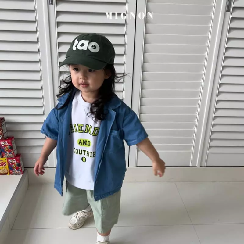 Mignon - Korean Children Fashion - #discoveringself - Street Denim Shirt - 8
