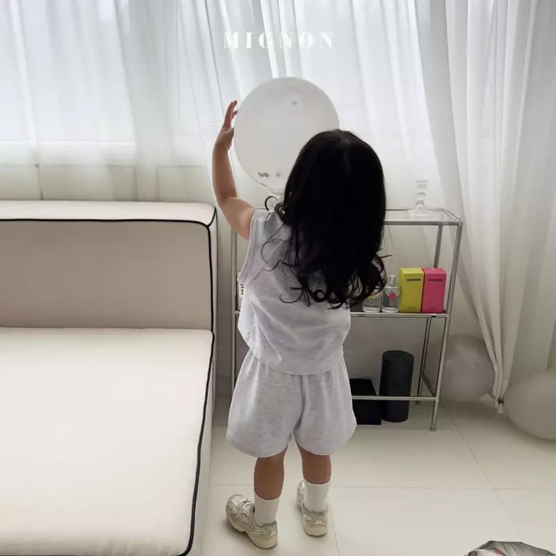 Mignon - Korean Children Fashion - #discoveringself - Standard Top Bottom Set - 2