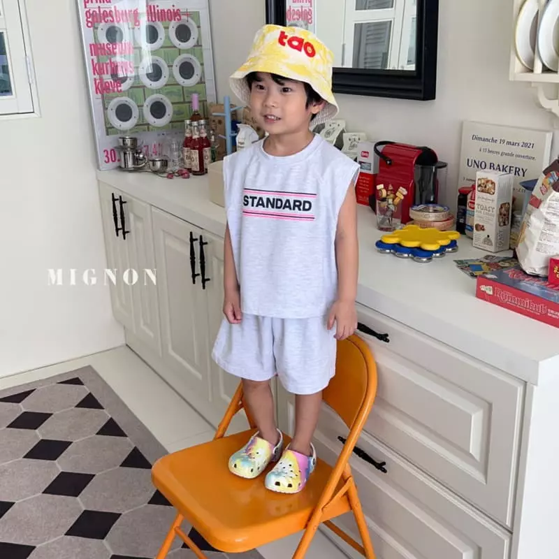 Mignon - Korean Children Fashion - #magicofchildhood - Standard Top Bottom Set - 9
