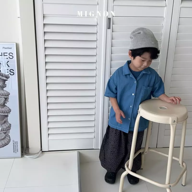 Mignon - Korean Children Fashion - #todddlerfashion - Street Denim Shirt - 2