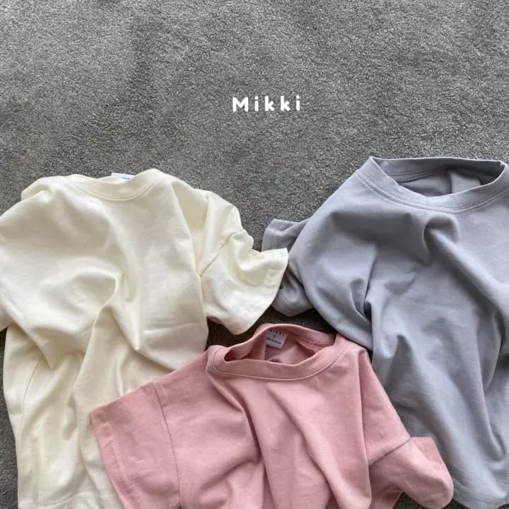 Mikki - Korean Children Fashion - #kidzfashiontrend - Basic Modern Tee - 12