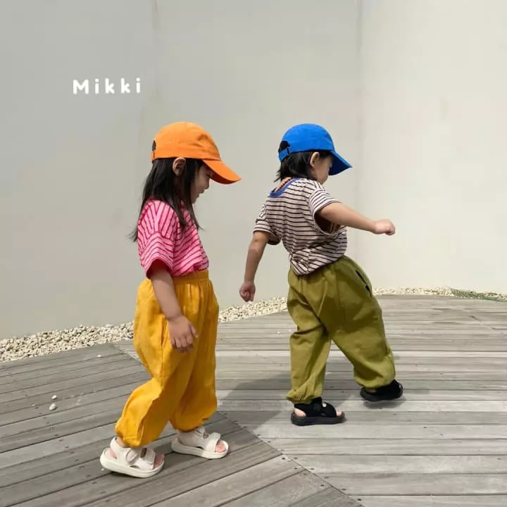 Mikki - Korean Children Fashion - #magicofchildhood - Pong Stripes Tee - 4